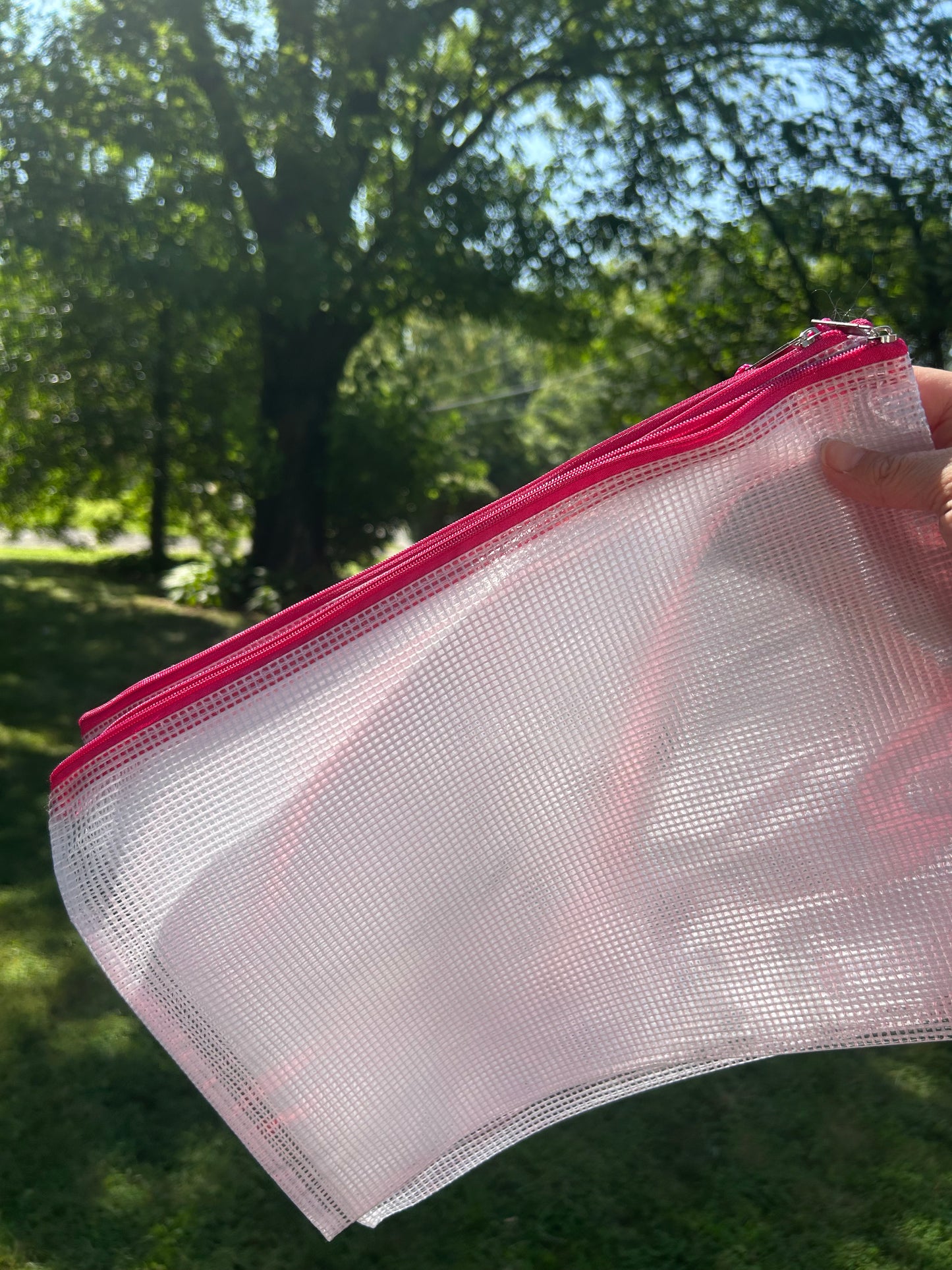 Mesh Zipper Pouch