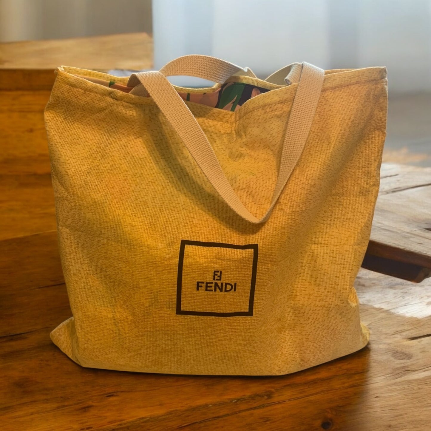 FF upcycled tote