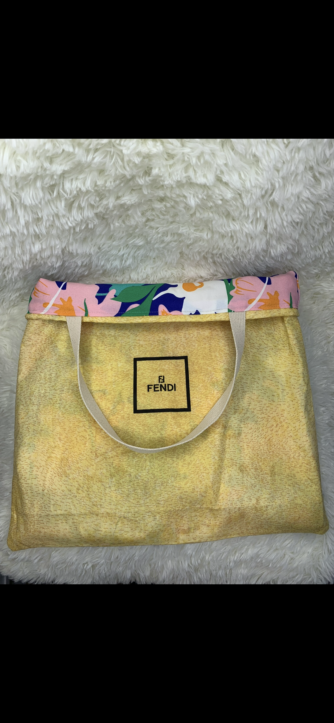 FF upcycled tote