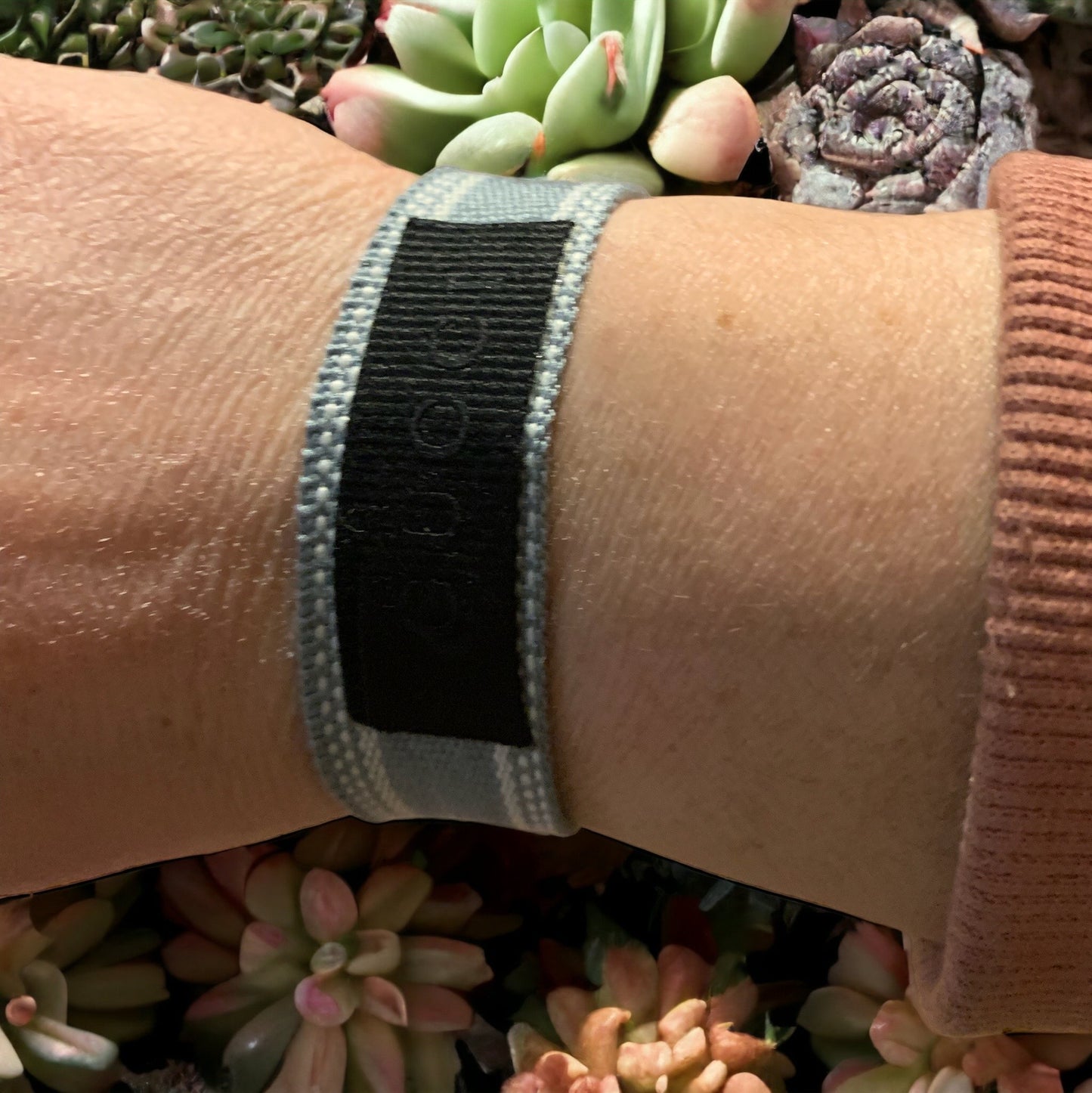 Authentic GG ribbon tassel bracelet
