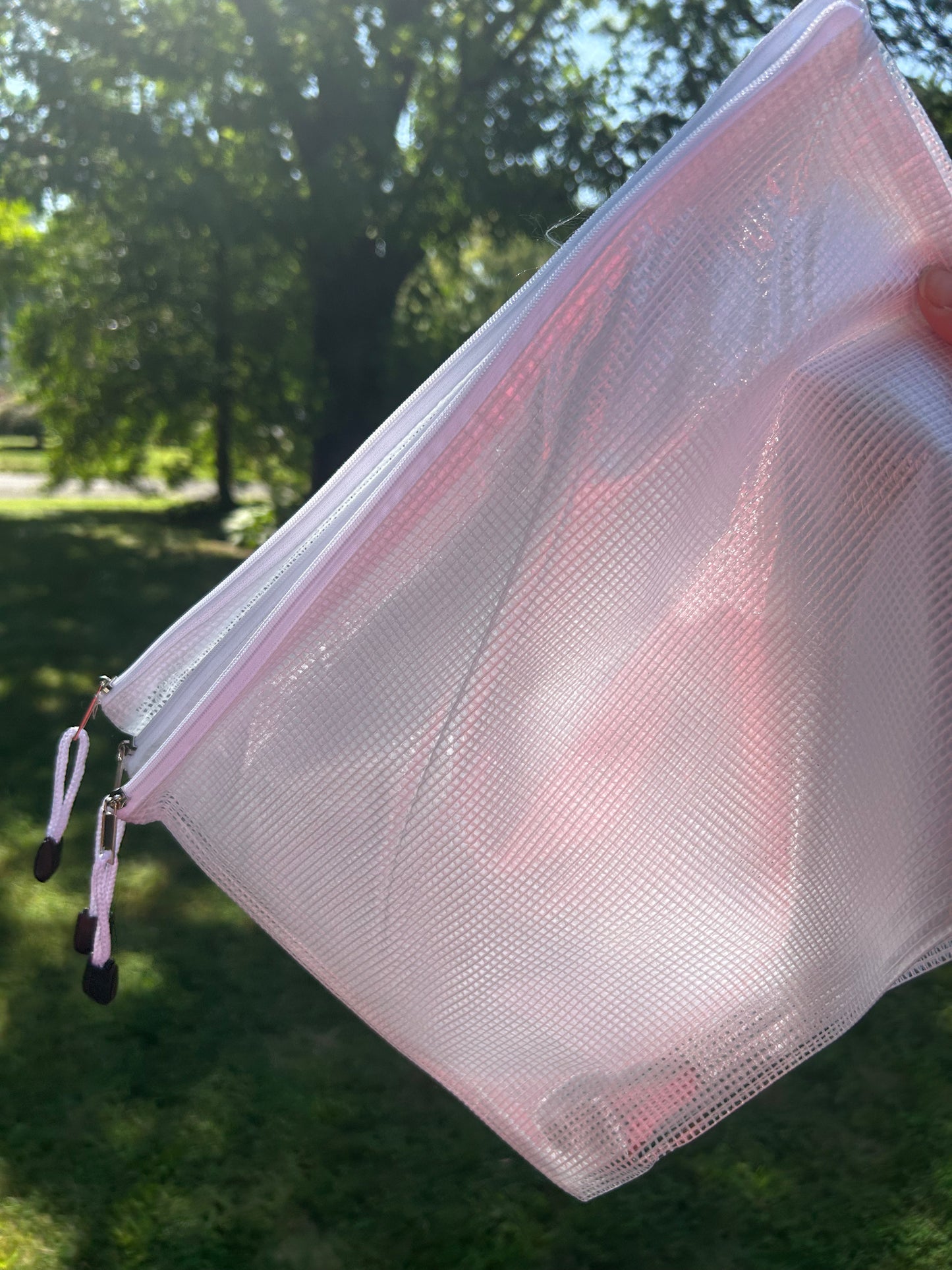 Mesh Zipper Pouch