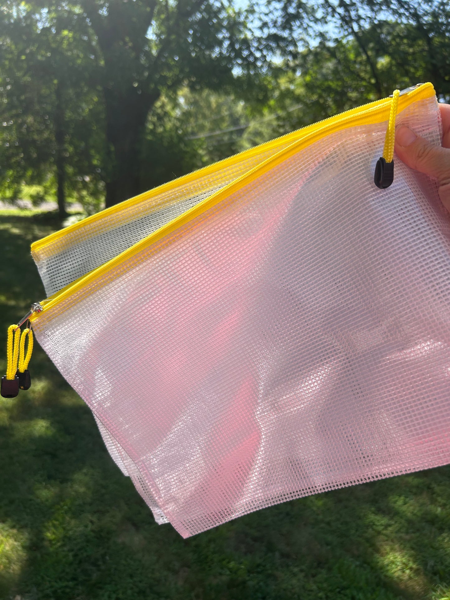 Mesh Zipper Pouch
