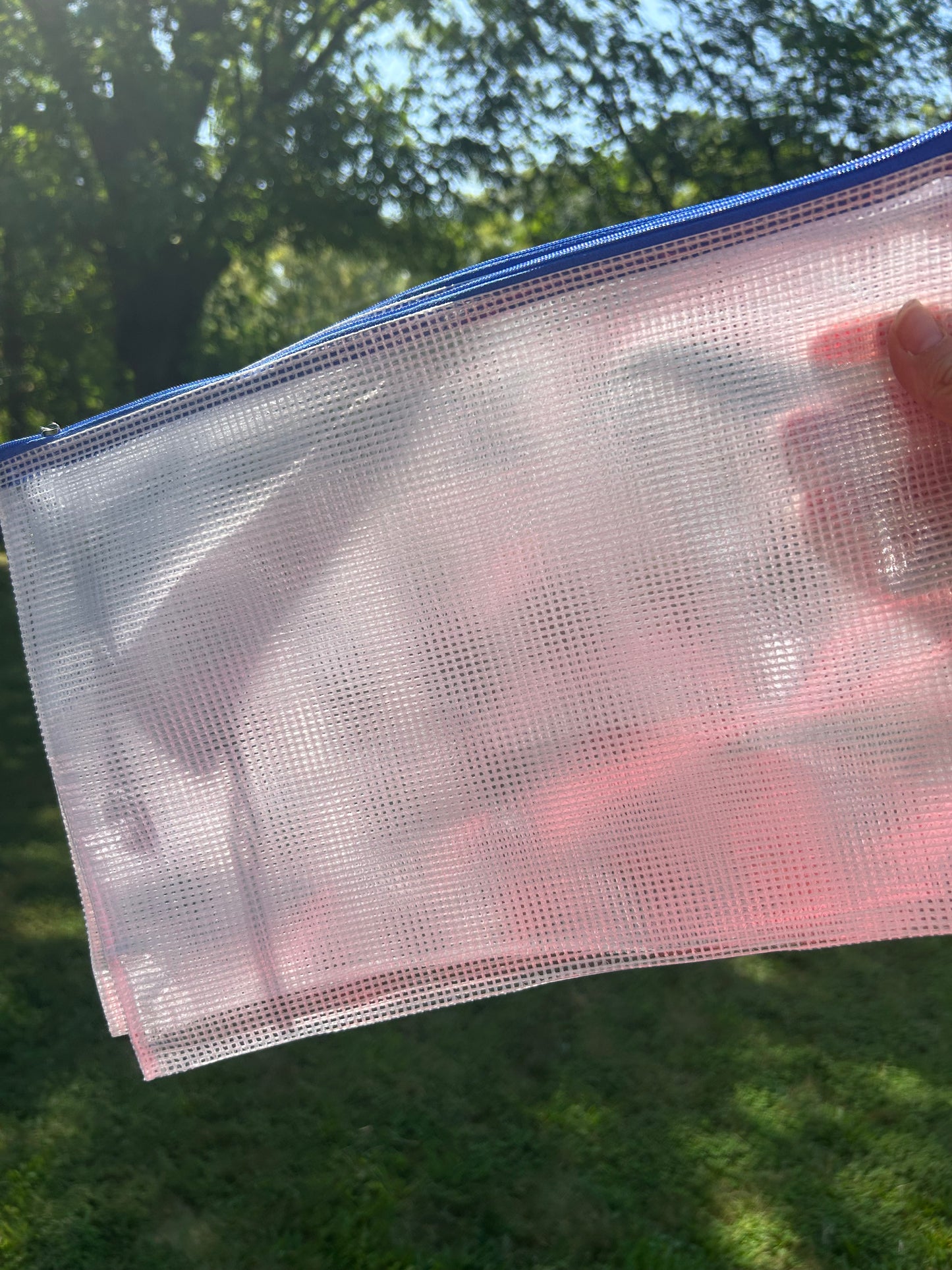 Mesh Zipper Pouch