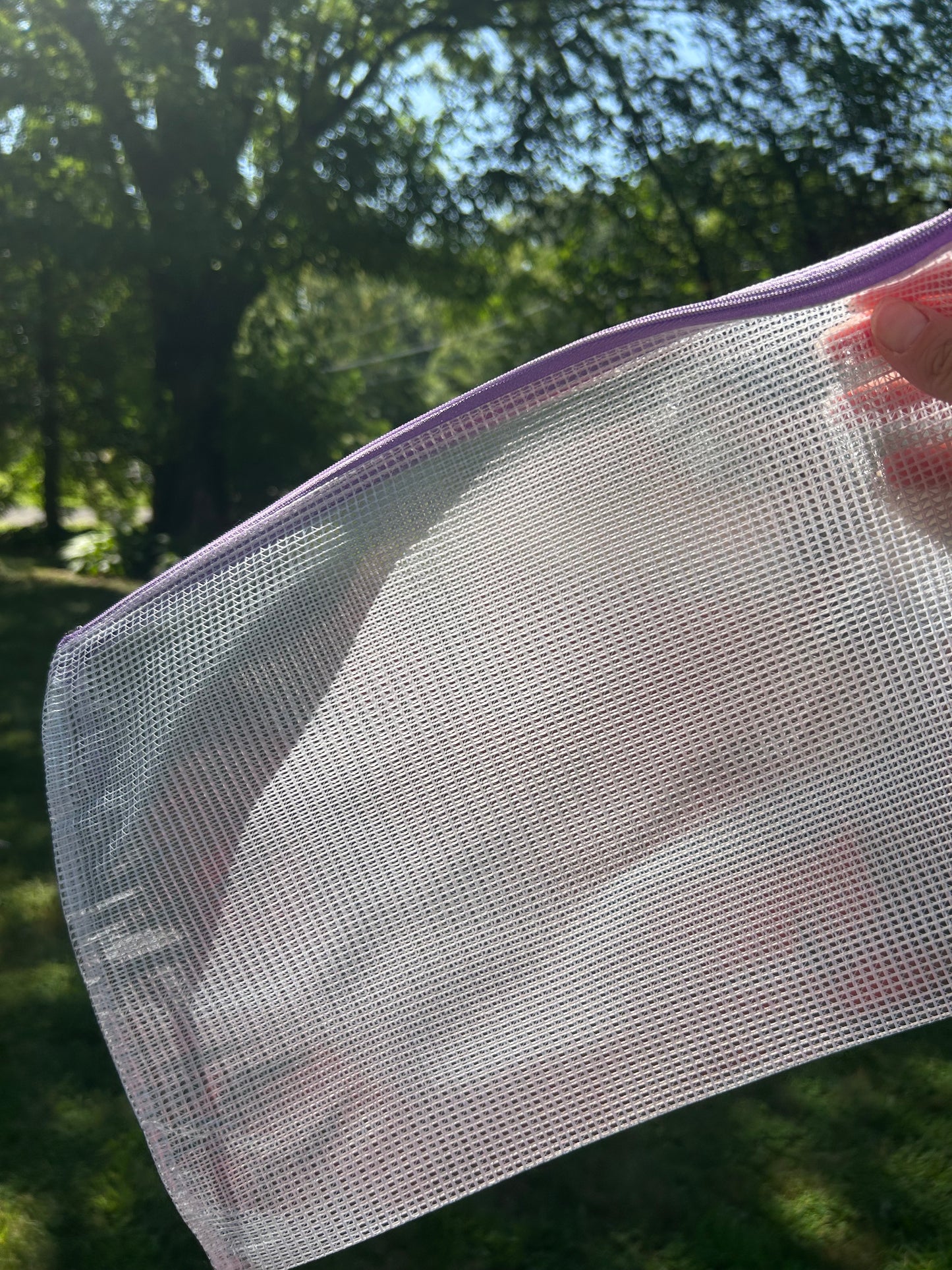 Mesh Zipper Pouch