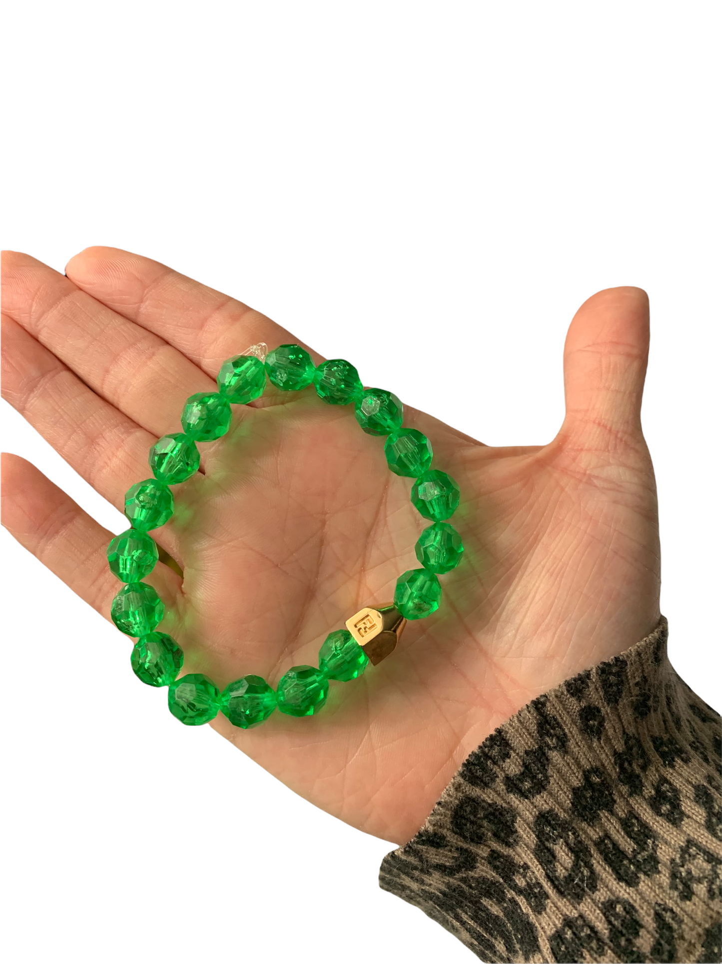 FF green bracelet