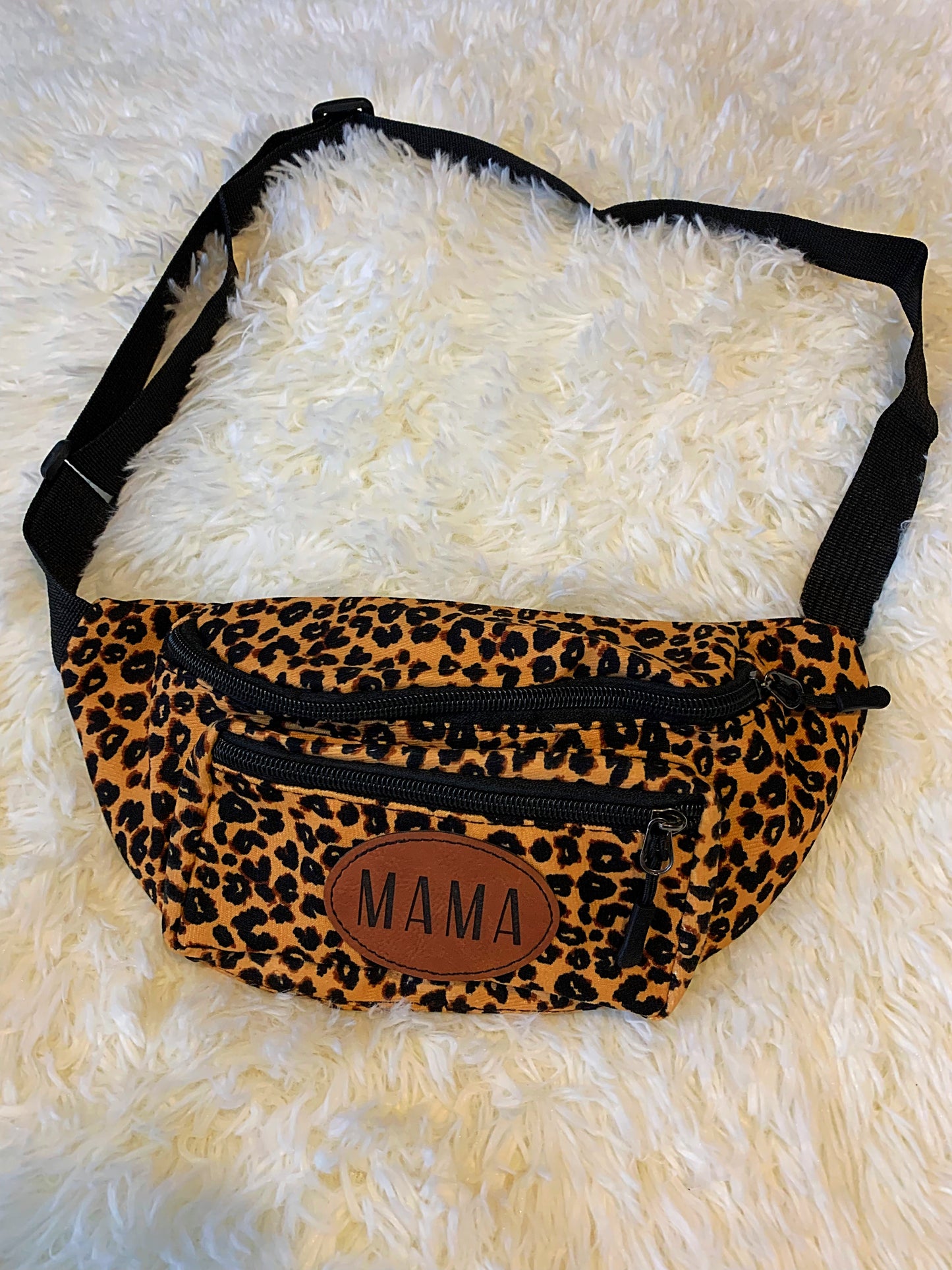 Leopard MAMA bum bag