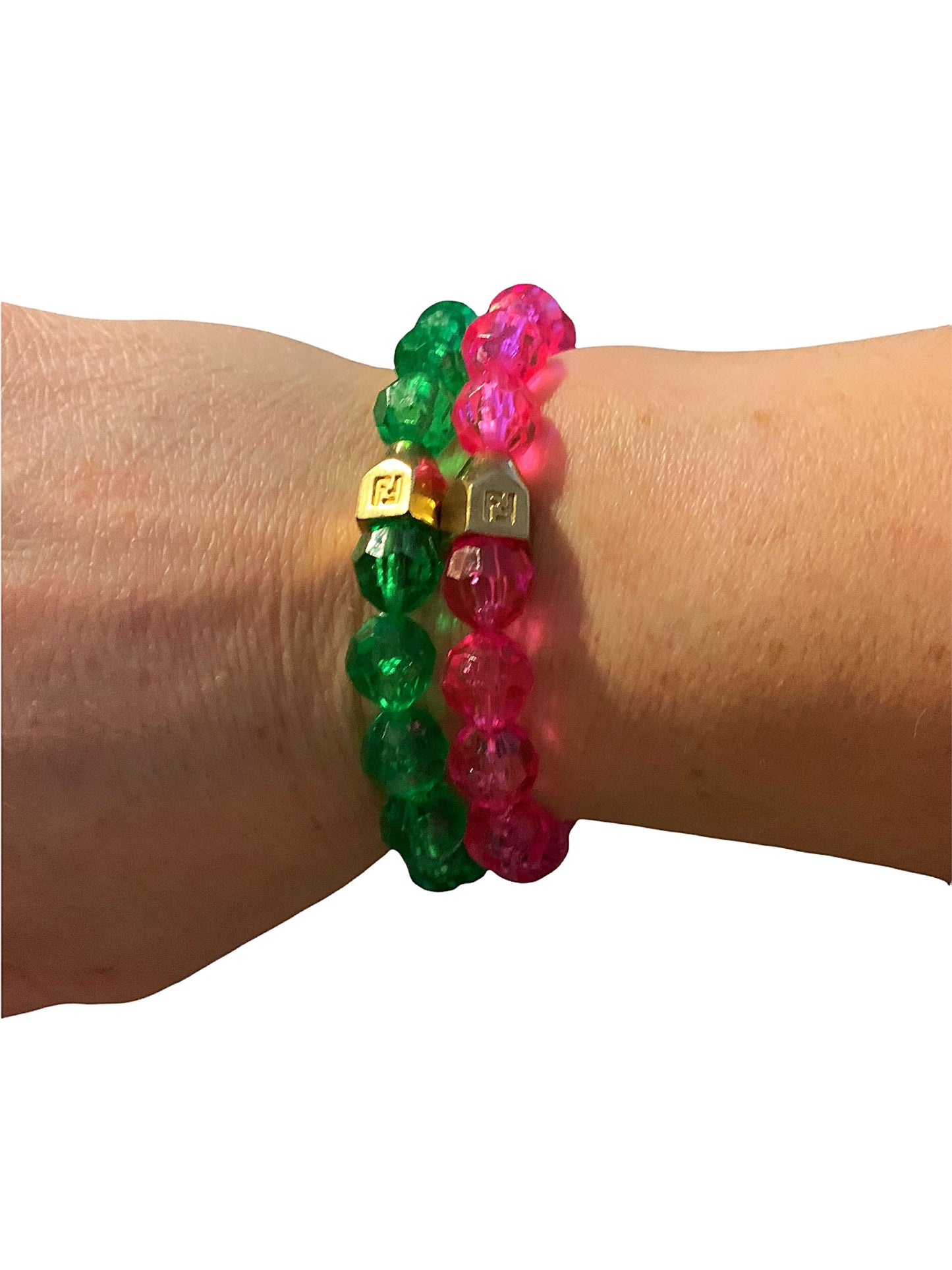 FF hot pink bracelet
