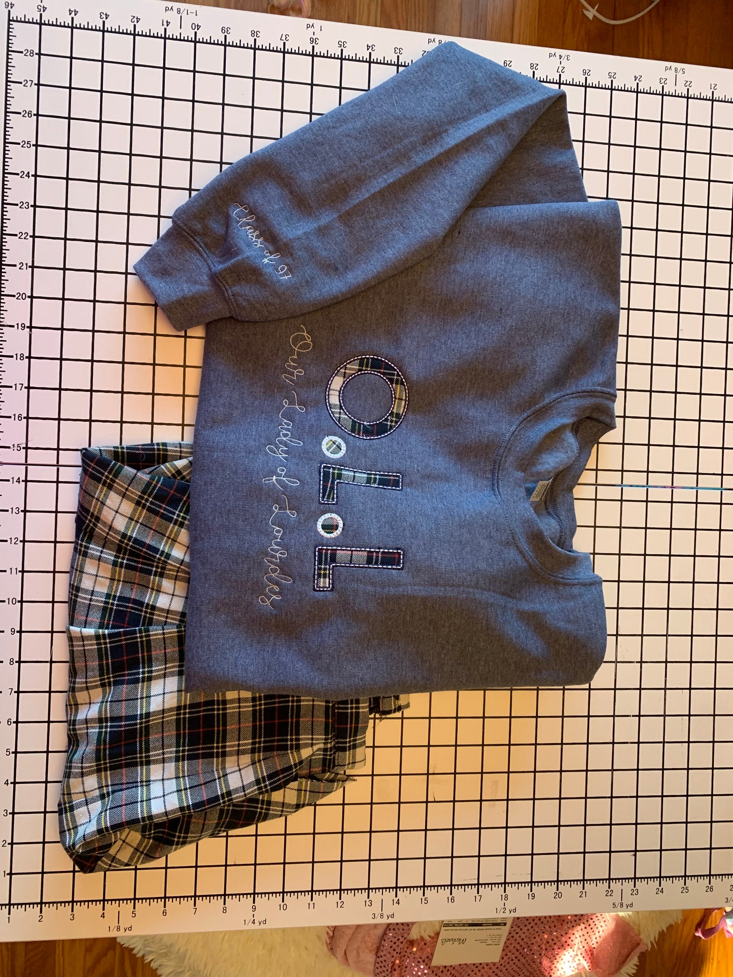 Repurposed Catholic school kilt