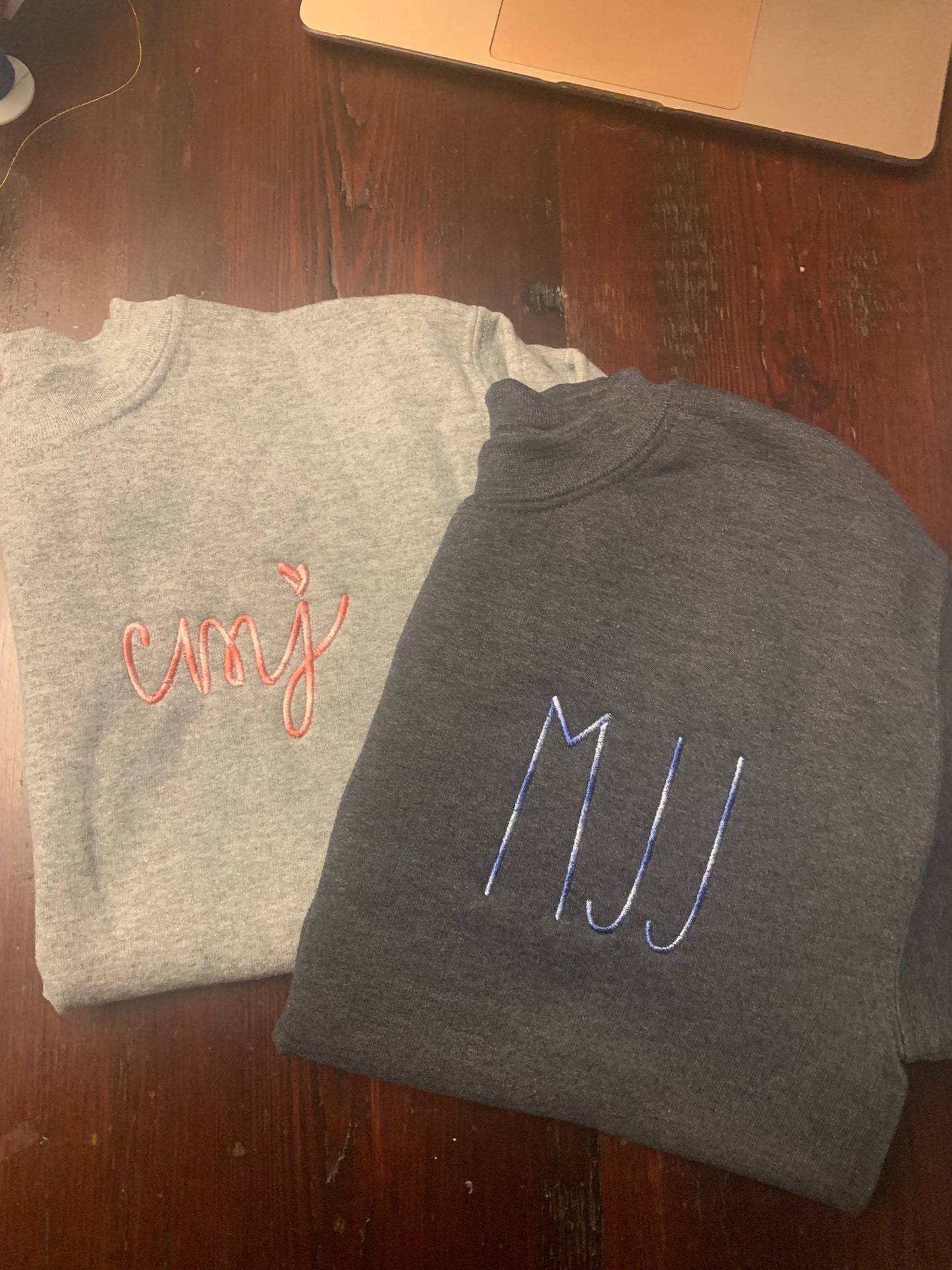 Kids personalized crewneck
