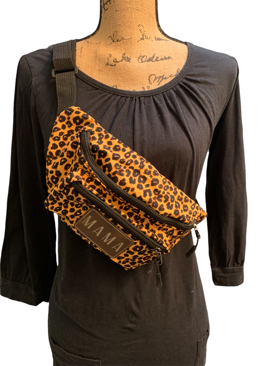 Leopard MAMA bum bag