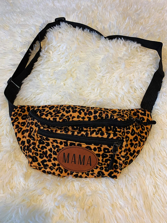 Leopard MAMA bum bag