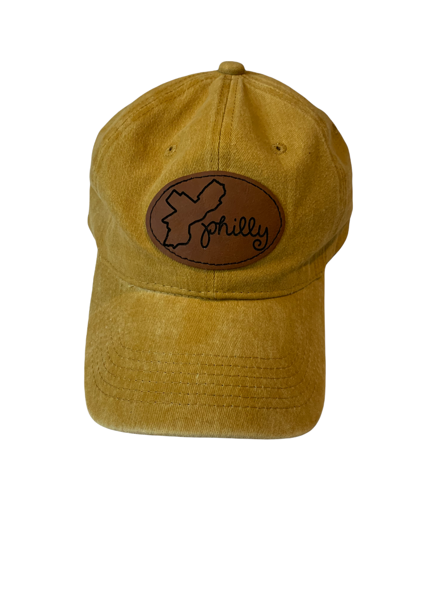 Womens Philly hat in mustard
